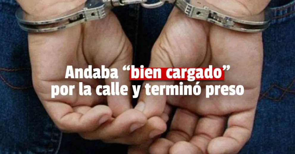 Lo paró la Policía y le encontraron armas, drogas y plata 