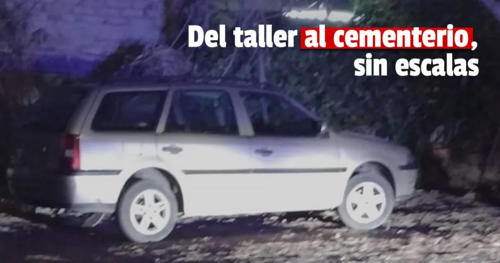 Encontraron el auto robado en Concepción 