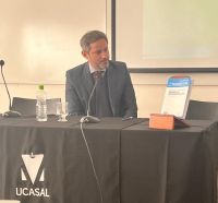 |FOTOS| "Un análisis de la doctrina  del control de convencionalidad": el Dr. Ignacio Colombo expuso su nuevo y vasto trabajo en Ciencias Jurídicas