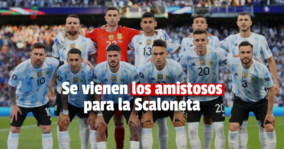 Argentina definió dos amistosos de cara al Mundial de Qatar