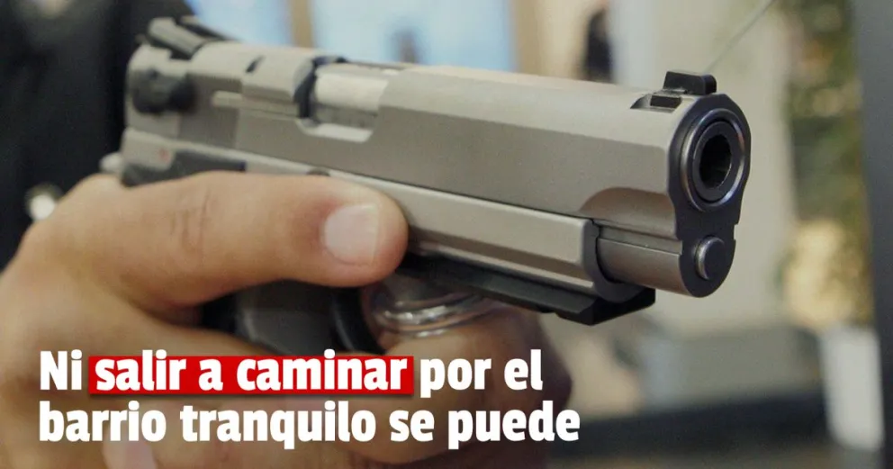 Le dieron un culatazo a una mujer para robarle en Rawson 