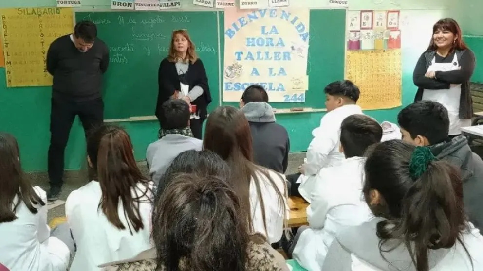 Avanza el proceso de sumar la “Hora Taller” en más escuelas primarias de Río Negro