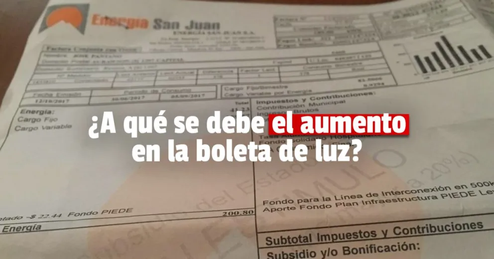 Las boletas de luz comenzaron a llegar más caras desde este mes 