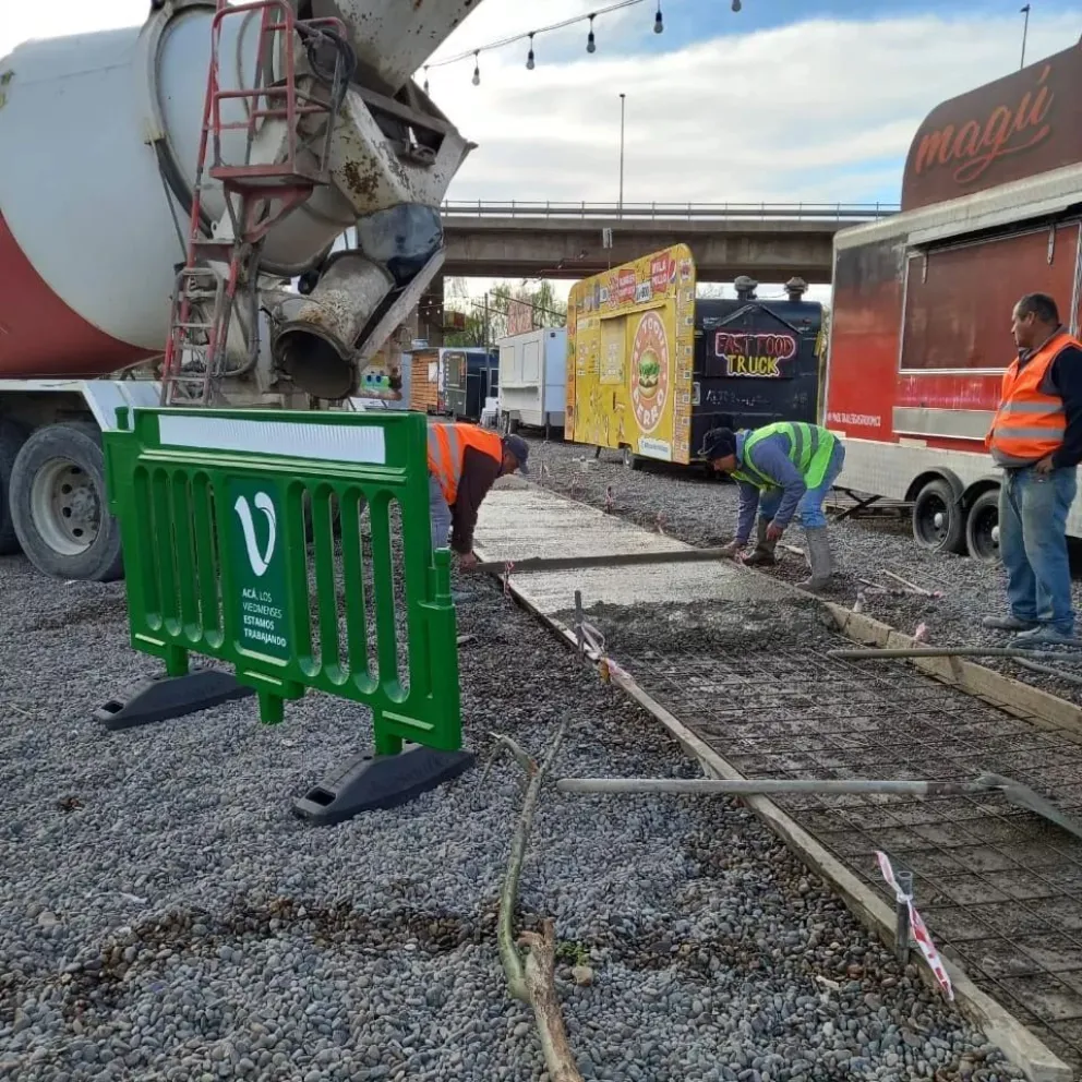 Renda destacó la transformación del Parque Ferreira