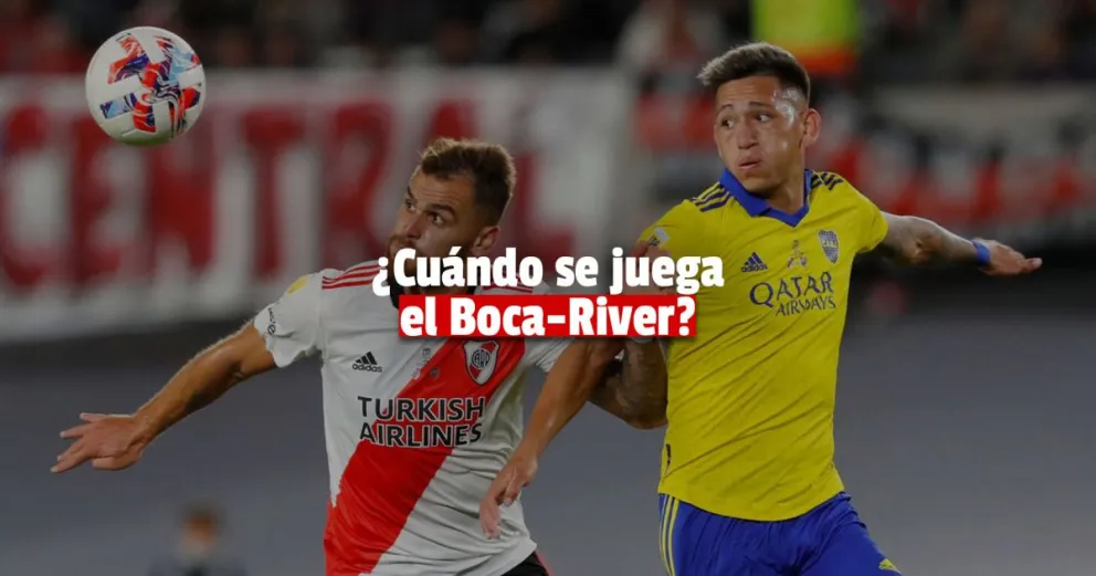 El Superclásico entre Boca y Ríver tiene día y horario
