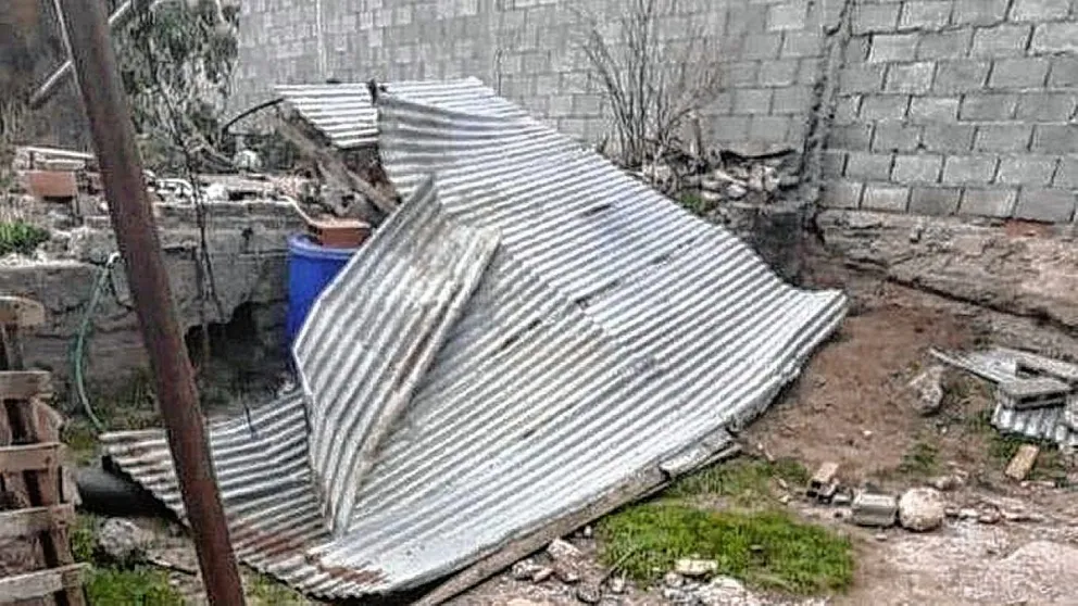 Viento con ráfagas que llegaron a los 130 sobre Comodoro Rivadavia