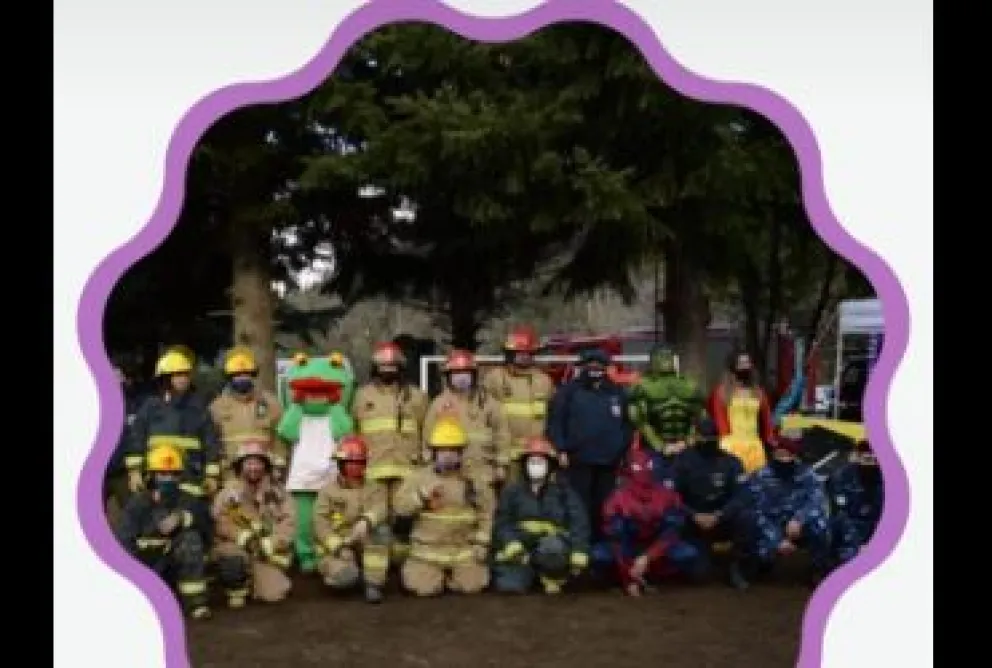 Bomberos Ruca Cura invitan a los festejos por el Día de las Infancias