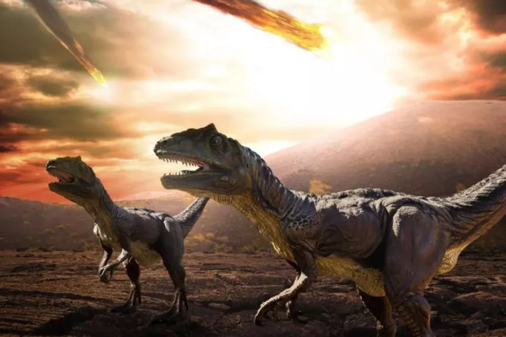Un segundo asteroide impactó en la Tierra durante la extinción de los dinosaurios
