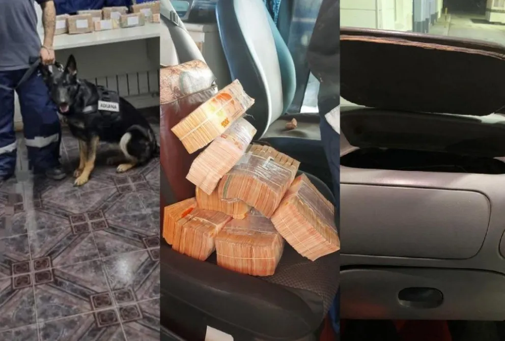 Secuestraron casi 20 millones de pesos entre efectivo y mercadería en la frontera sur de Santa Cruz