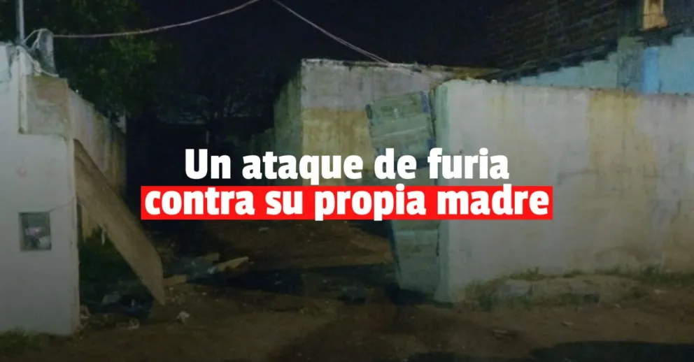 Una mujer le prendió fuego a la casa de su mamá porque no quiso cuidarle los hijos