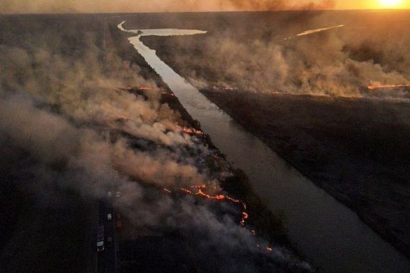 Incendios en el Delta: el presidente ordenó la actuación de las Fuerzas Armadas
