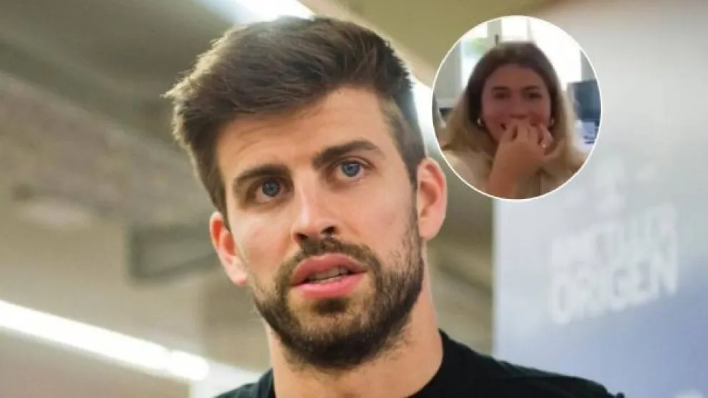 Filtran la primera foto de Gerard Piqué con su nueva novia a los besos