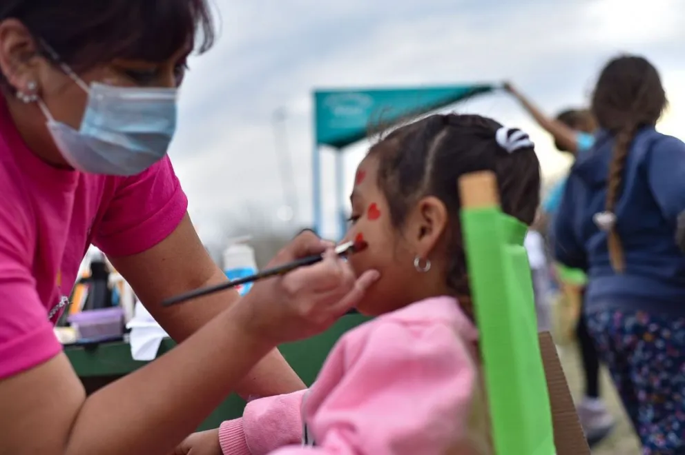Desde las 15, niños y niñas celebran su día en el barrio Lavalle