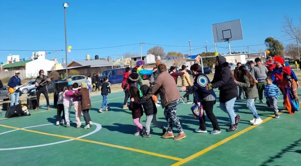 Así se vivieron los festejos por el Día de las Infancias en El Cóndor y Viedma