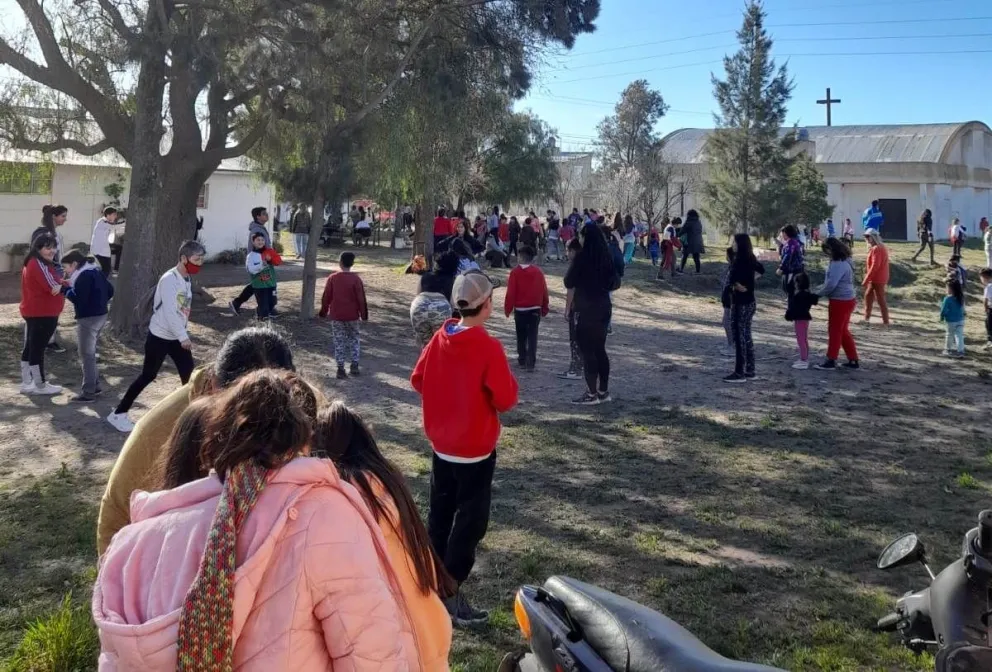 La parroquia Don Bosco fue el lugar elegido para festejar el Día de las Infancias
