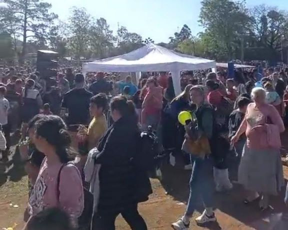 Más de tres mil niños festejaron su día en El Soberbio 
