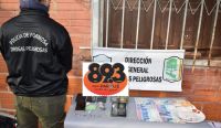  Barrio El Quebranto:  la Dirección General de Drogas Peligrosas desarticuló un centro de distribución de estupefacientes 