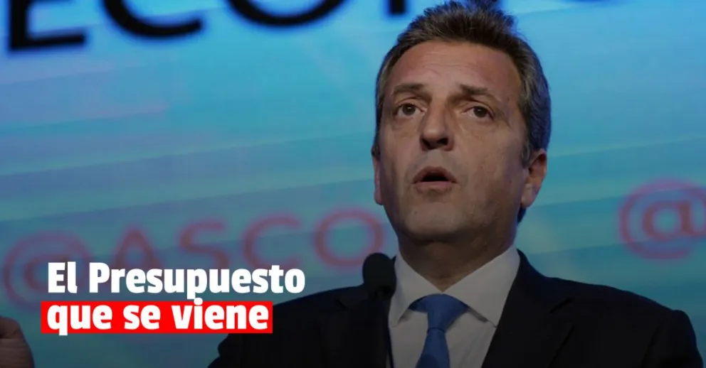 Sergio Massa define el proyecto del Presupuesto 2023