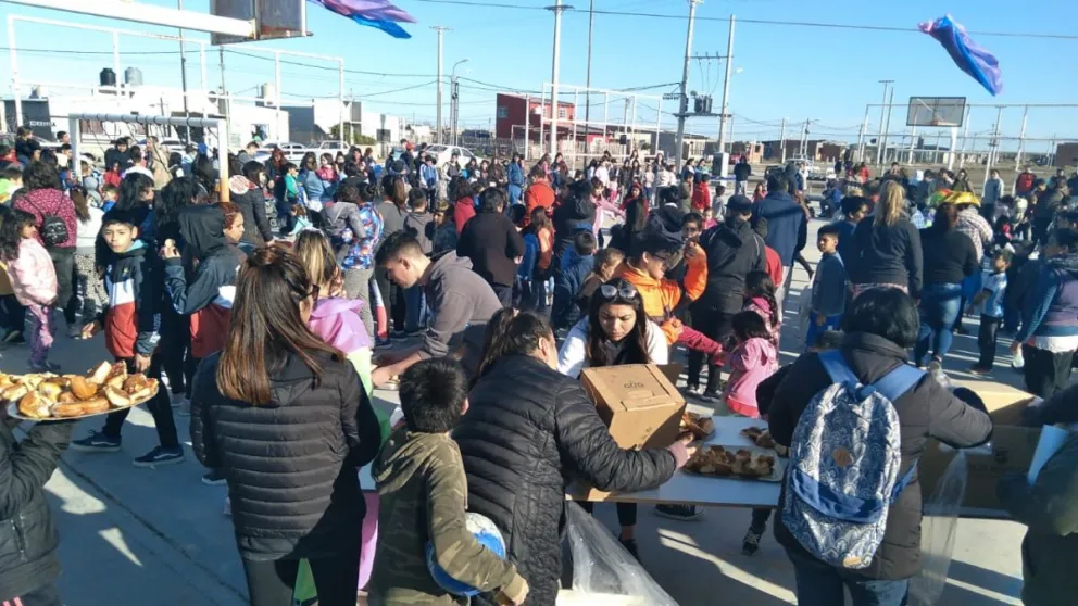 Día de las infancias: emotiva jornada de festejos en el barrio 22 de Abril