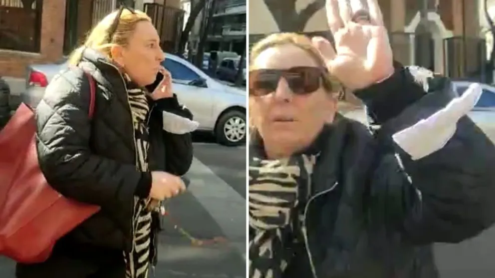 Una mujer estacionó mal y se la agarró con el portero que la filmó: “En tu vida vas a tener una camioneta así, negro de m...”
