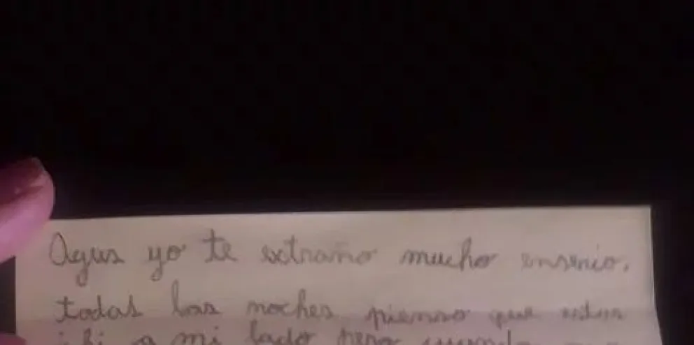 Caso Agustina Fernández: el dolor de la hermanita de la adolescente asesinada