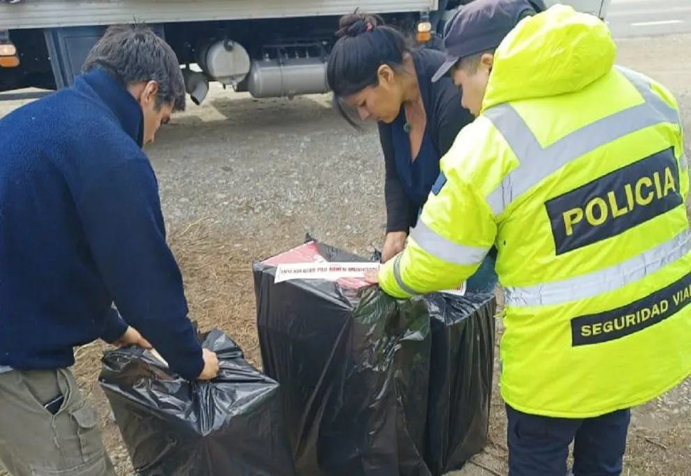 Secuestraron chocolate que era transportado sin habilitación