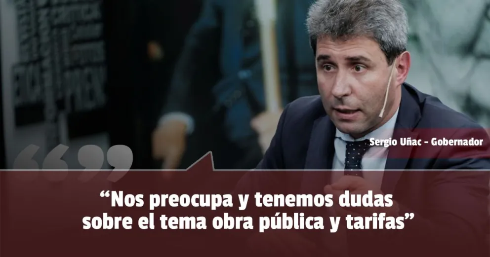 El Gobernador admitió que la obra pública es uno de los temas que más preocupan a nivel nacional