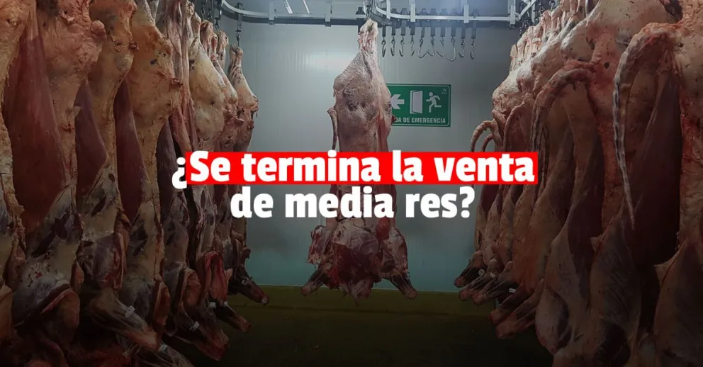 Carne: le quieren poner fin a la venta de media res en la industria frigorífica