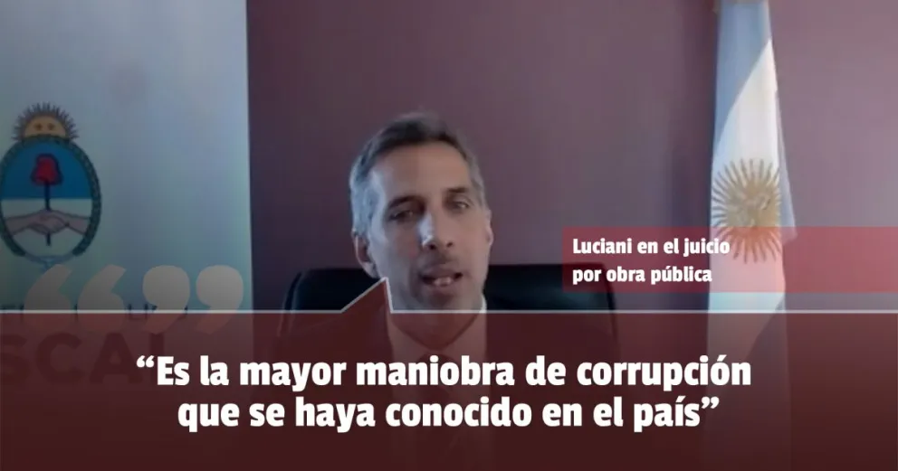 Luciani pedirá de 5 a 16 años de prisión e "inhabilitación perpetua" para Cristina Kirchner