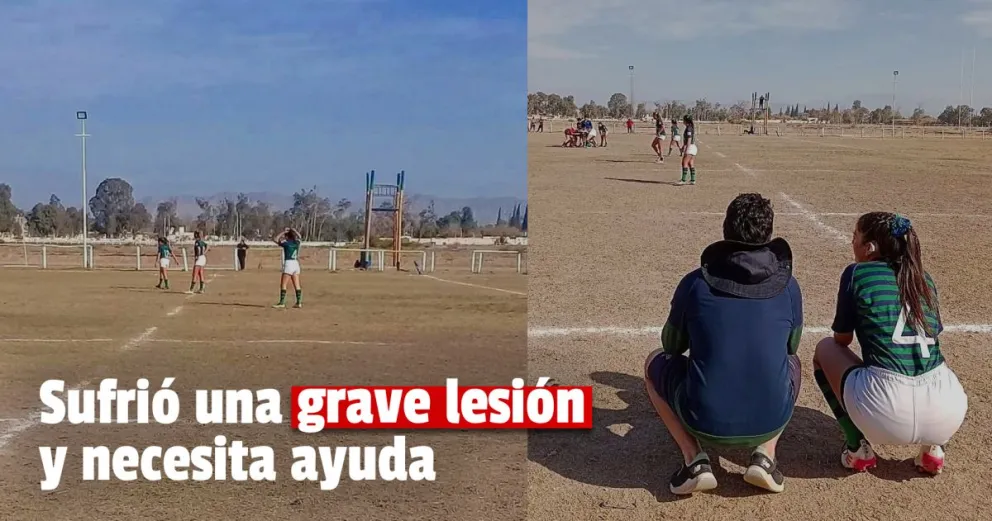 Juntan donaciones para una jugadora de rugby que sufrió una grave lesión