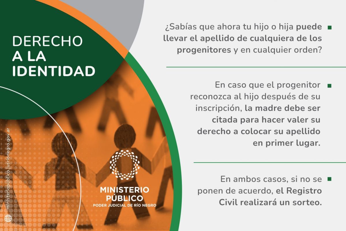 ¿Sabías que ahora tus hijos pueden llevar el apellido del padre o de la madre en cualquier orden?