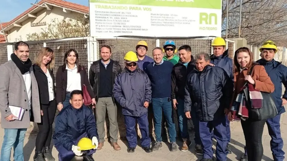 Con la presencia del ministro de Educación, comenzaron las obras de la Escuela 95 ¿Cómo serán?