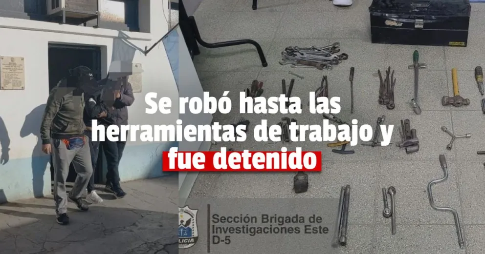 Cayó "Acu" quien con un cómplice desvalijaron una casa 