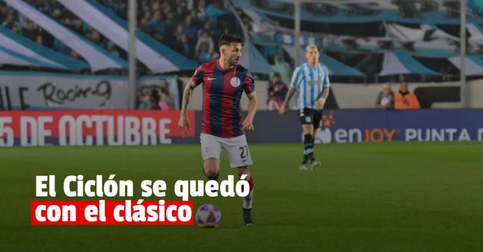 San Lorenzo se impuso en el clásico y le ganó a Racing