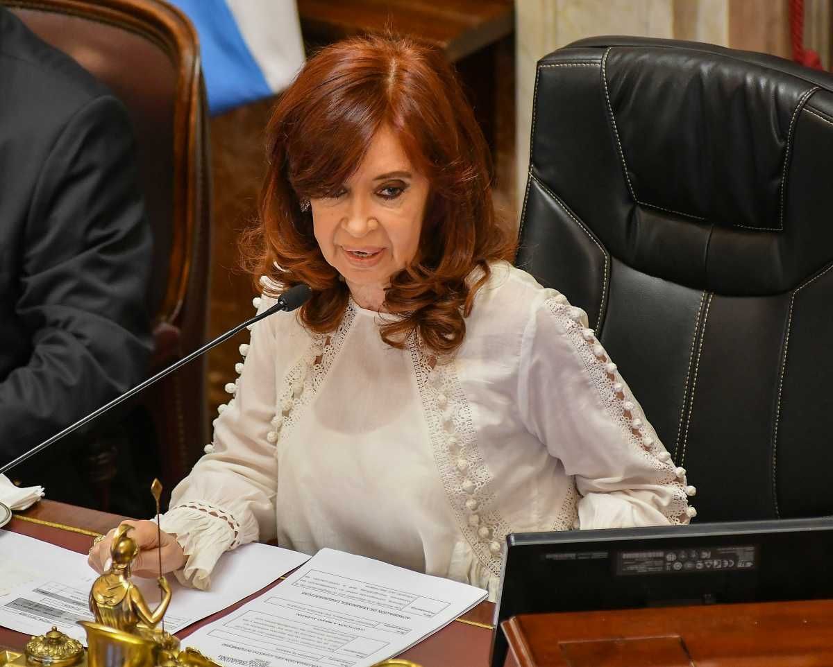Cristina Kirchner se ausentó de otra sesión del Senado