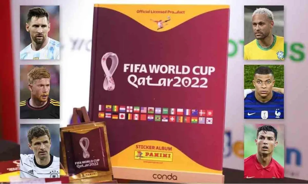 El álbum de figuritas del Mundial de Qatar ya comenzó a venderse y con un insólito error