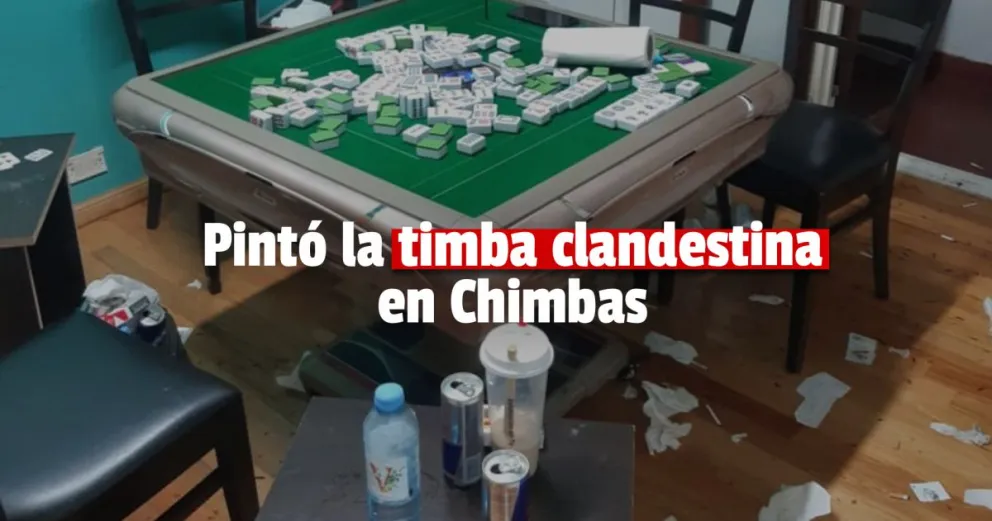 Estaban en un casino clandestino pero zafaron de ir presos