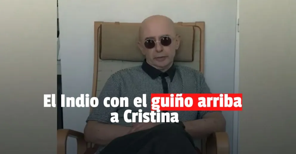 El Indio Solari posteó a favor de Cristina y expresó que es seguidor de la exmandataria
