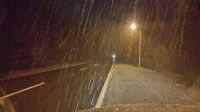 Ruta 40 Sur: empezó a nevar en las zonas altas y piden extremar precauciones  