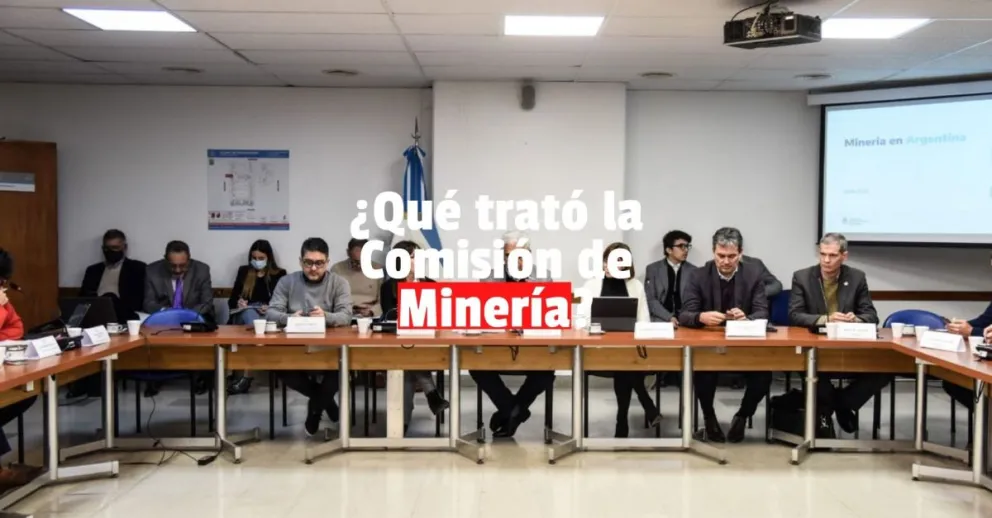 ¿Qué trató la Comisión de Minería?