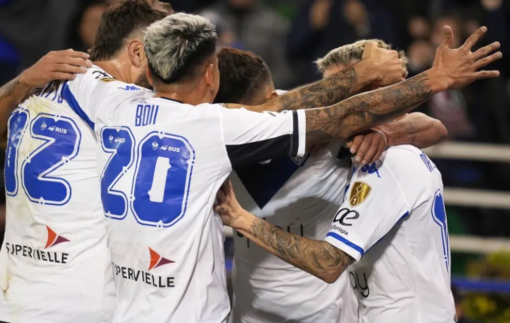 Vélez derroto 1 a 0 a River en Liniers por la ida de los octavos de la Libertadores