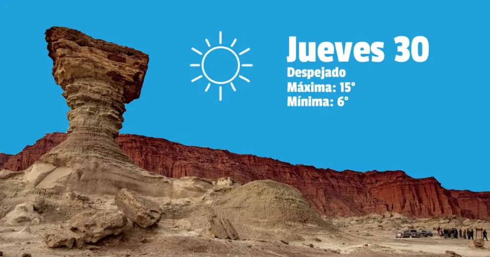 Jueves despejado pero fresco