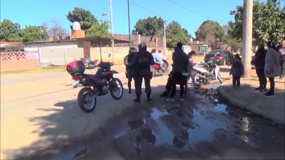 Terrible accidente: no la vio, la chocó y encima la dejó tirada