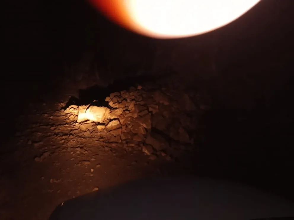 Nuevo desprendimiento de piedras en el camino viejo a Colonia Suiza