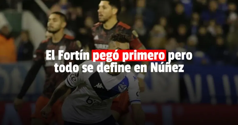 Vélez le ganó por la mínima a River y todo se define en el Monumental 