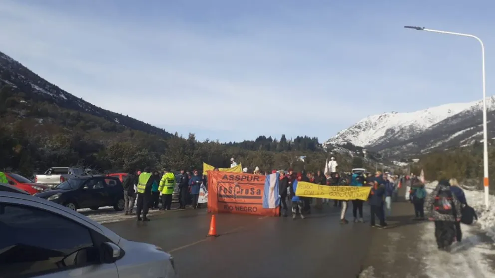 ASSPUR cortó de manera intermitente el acceso al Catedral