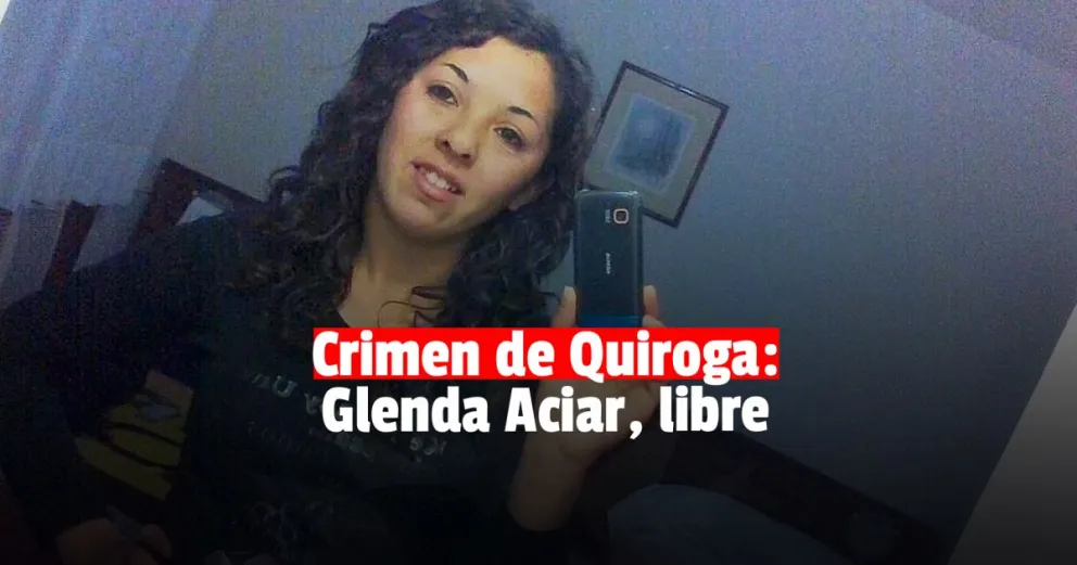 Crimen de Rubén Darío Quiroga: liberaron a Glenda Aciar 