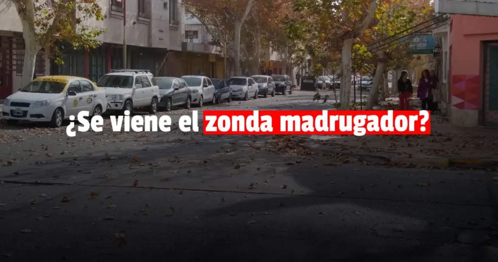 Pronosticaron viento zonda para la madrugada del viernes