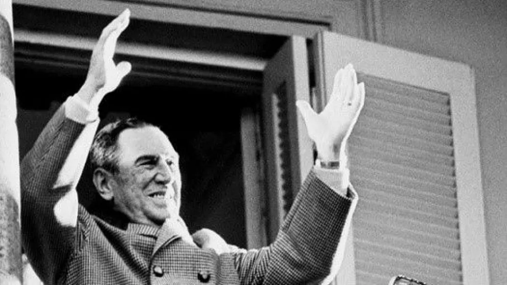 El robo de las manos de Perón