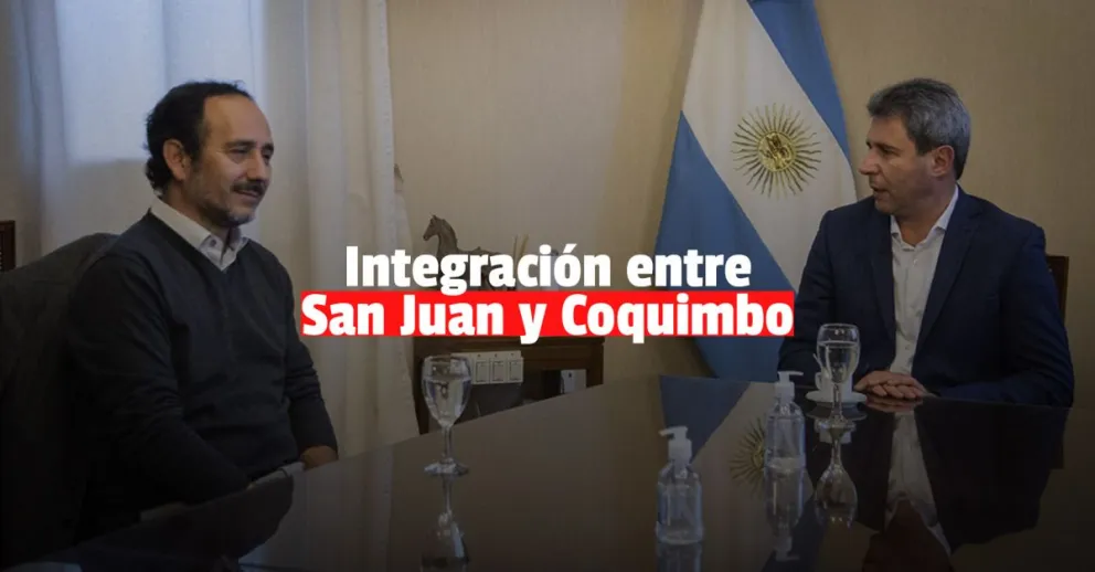 Sergio Uñac recibió al senador chileno, Daniel Núñez